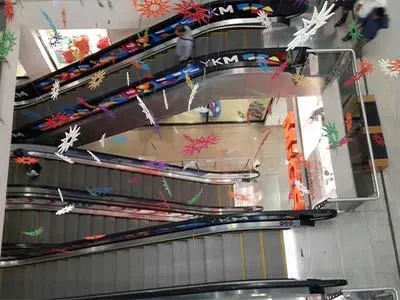 Erzurum Palerium AVM yürüyen merdiven uygulaması